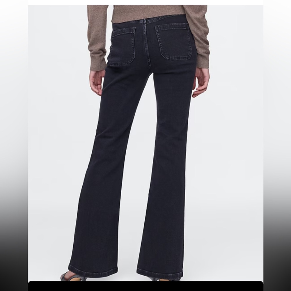 GAP High Rise '70s Flare Jeans 26 or 2 Tall - Picture 3 of 9